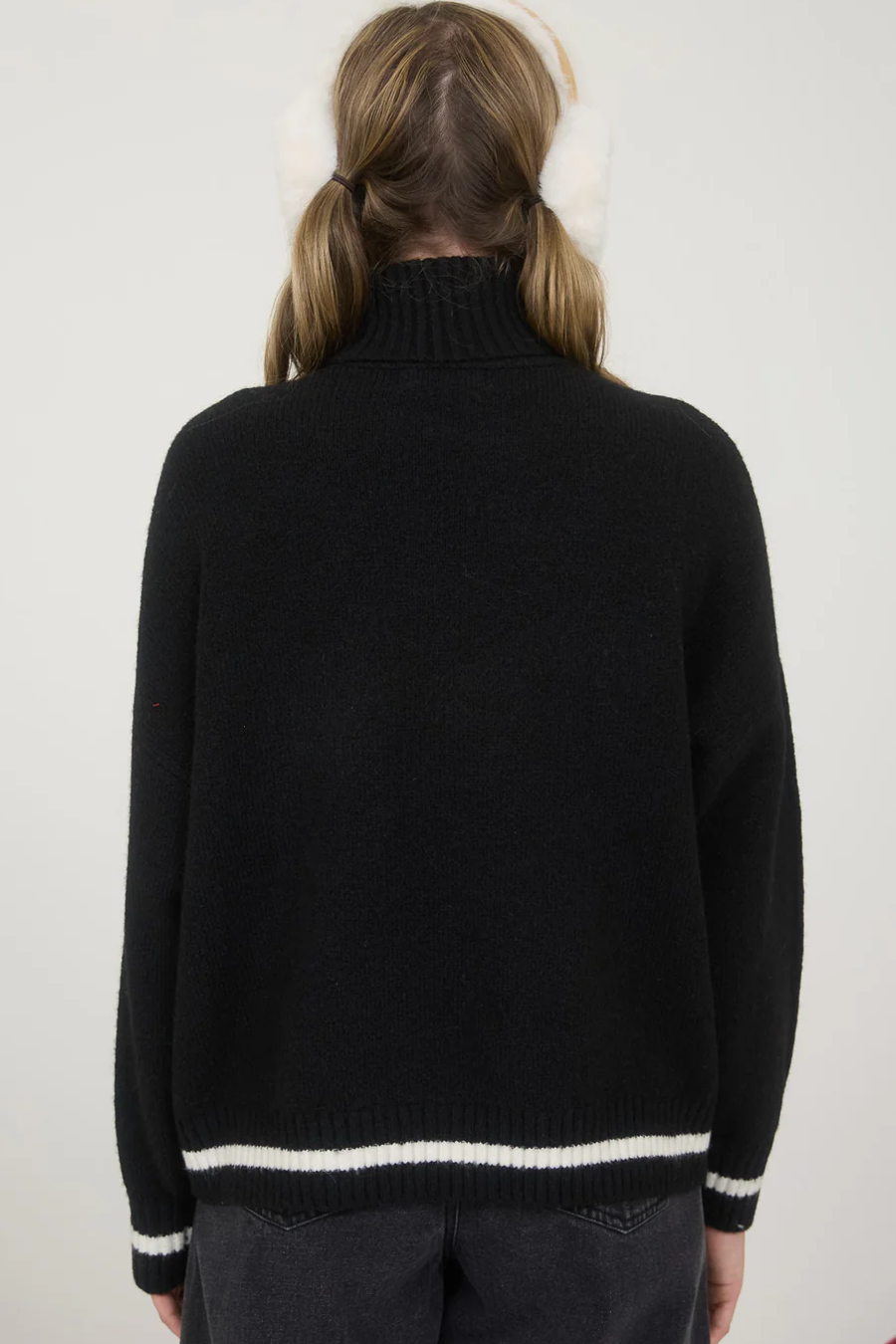 APRÉS Ski Turtleneck Sweater Black