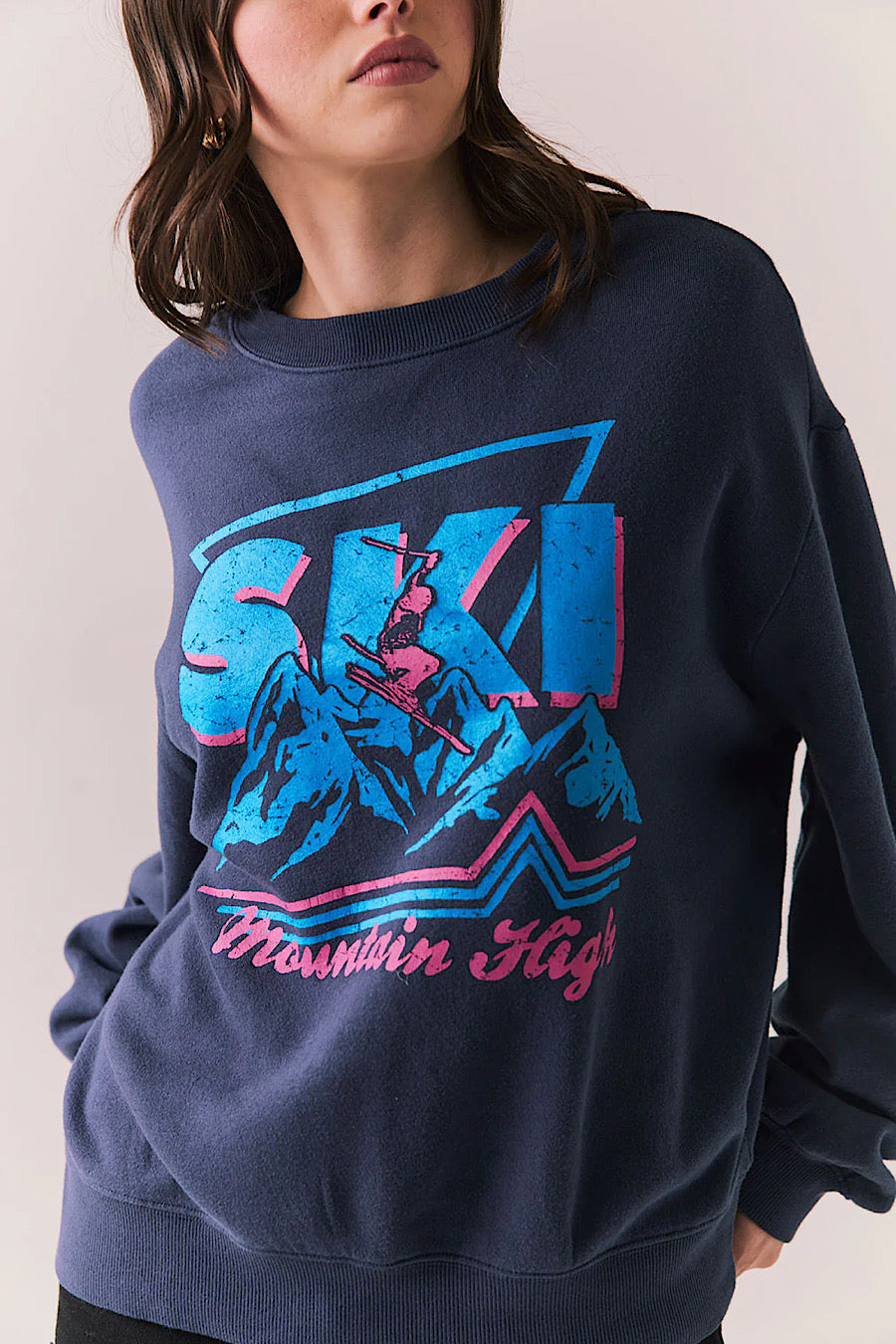 Chaser Brand Ski Mountain High Sweatshirt