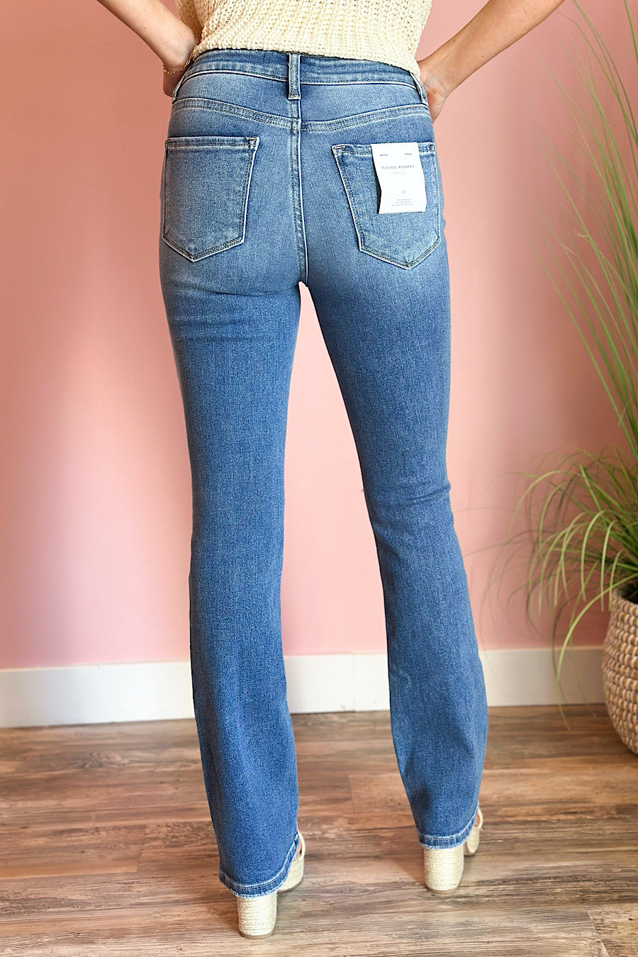 Allium Slim Bootcut Jeans