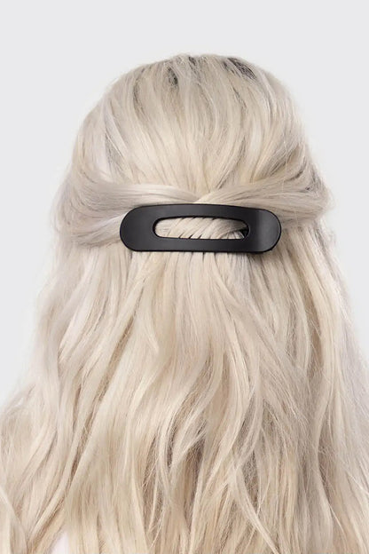 Kitsch 2pc Flat Lay Hair Claw Clip Set Black &amp; Tort