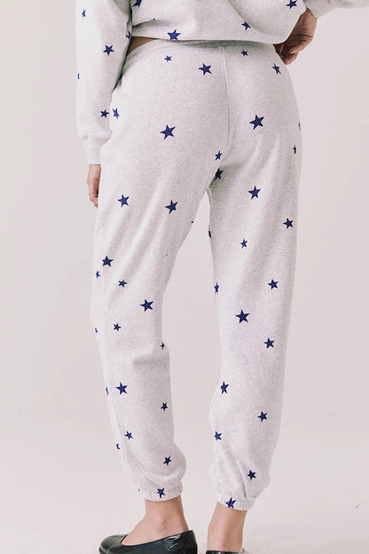 Chaser Brand Festive Stars Jogger Sweatpants