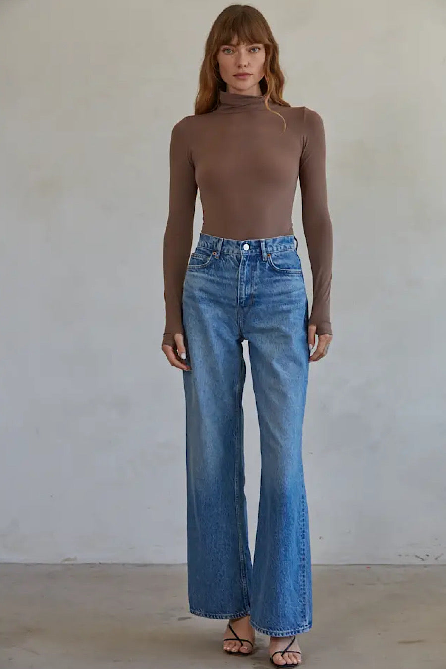 Kimberly Seamless Turtleneck Bodysuit