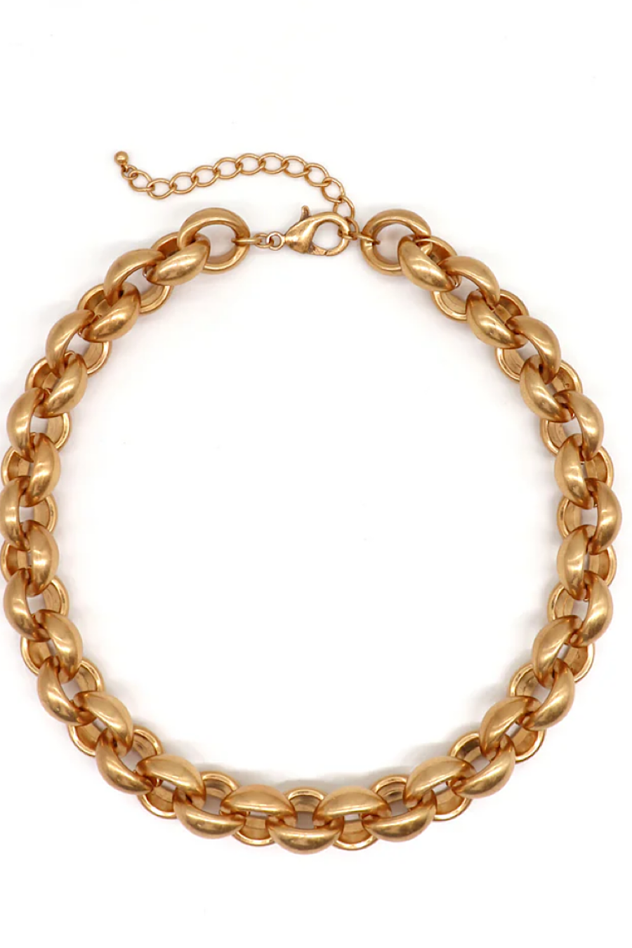 Chunky Chain Necklace Gold