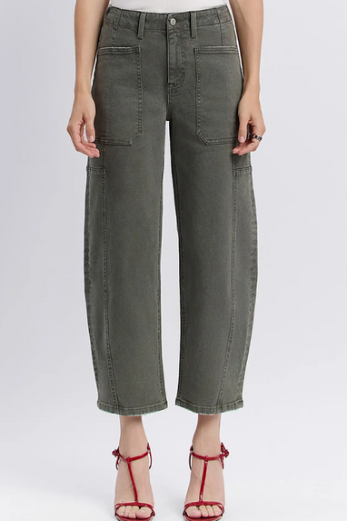 FM Deep Forest Barrel Jeans