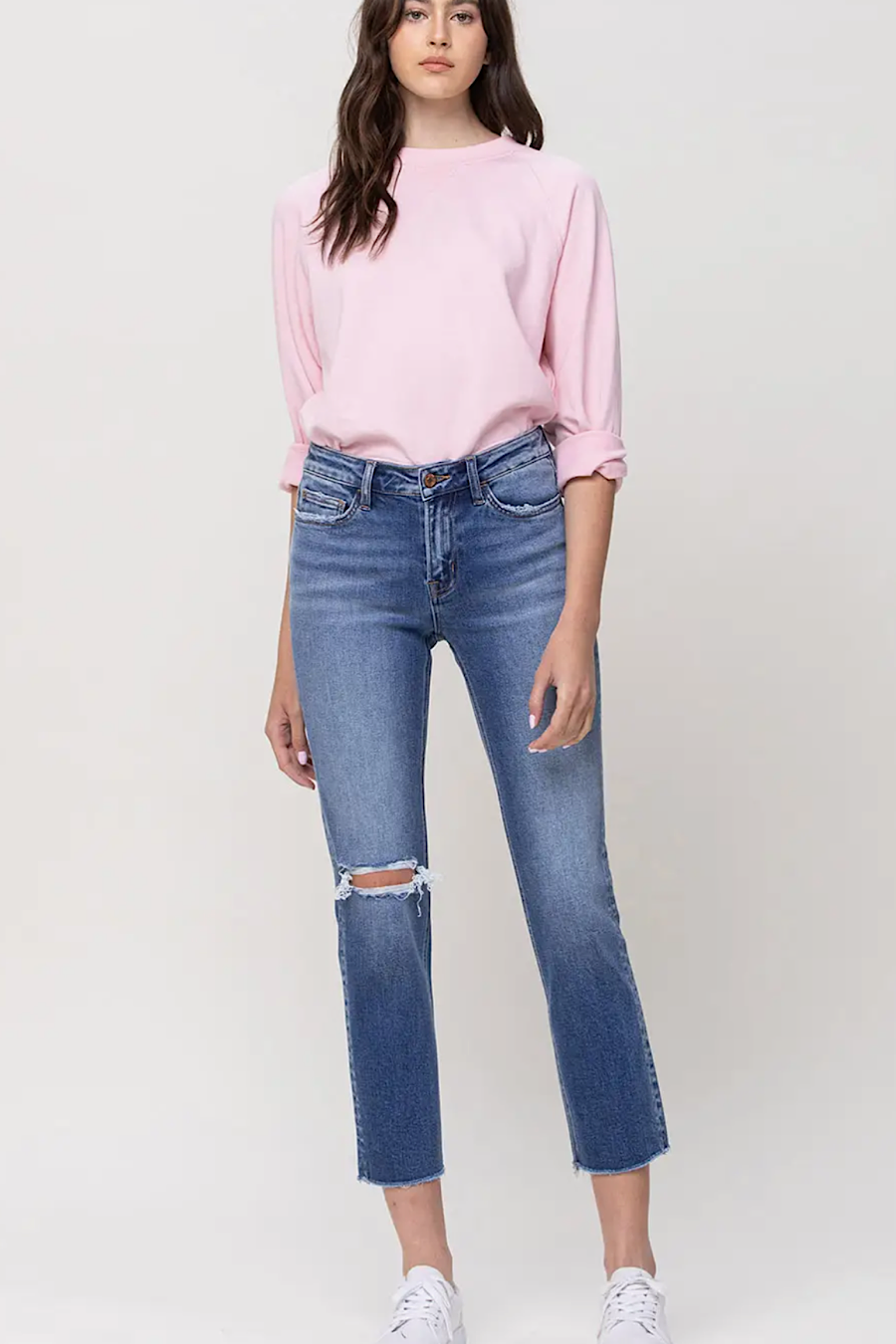 Carlene Slim Crop Jeans