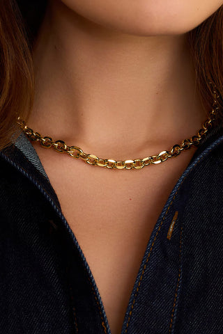 Gorjana Asher Statement Necklace Gold