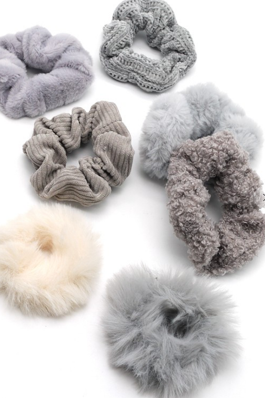 Winter Scrunchies in Several Colors!