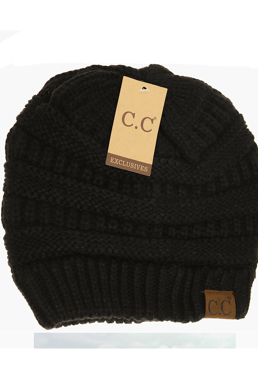 CC Classic Knit Beanie In Several Colors