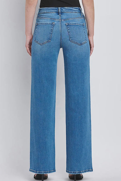Refinery Wide Leg Jeans in Medium Wash