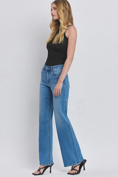 Refinery Wide Leg Jeans in Medium Wash