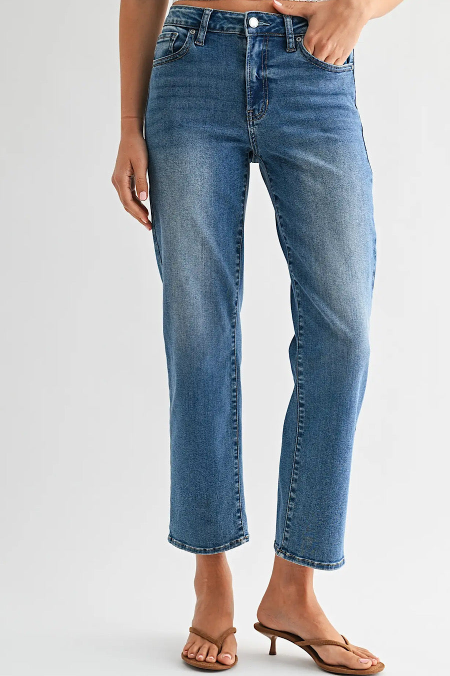 Empower Vintage Straight Leg Jeans