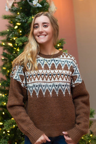 Homebound Fair Isle Sweater