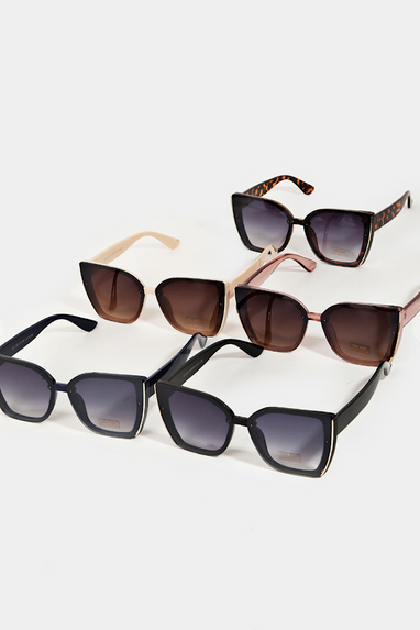 Cat Eye Ombre Sunglasses in Sev Colors