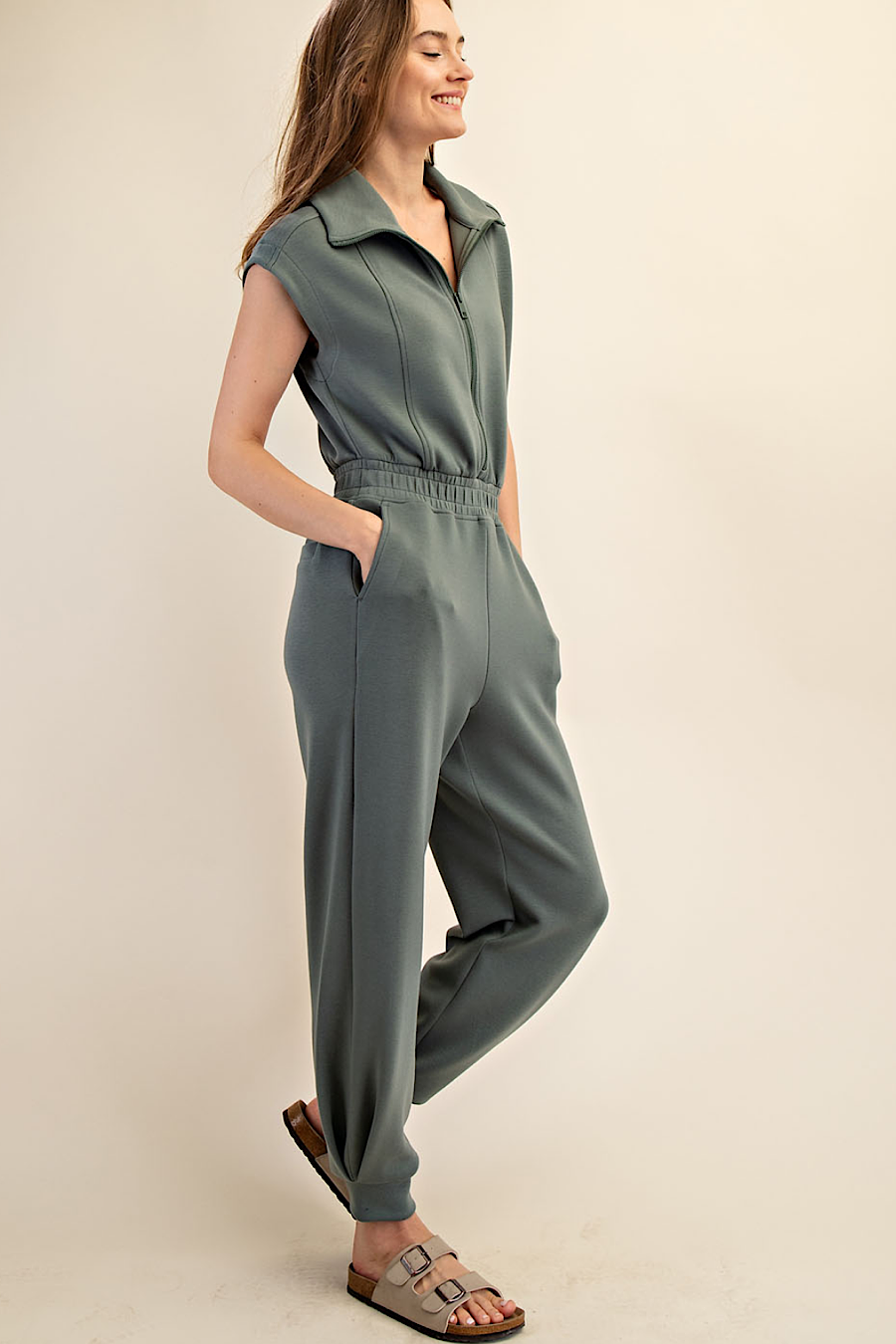 Mellow Mood Jogger Jumpsuit