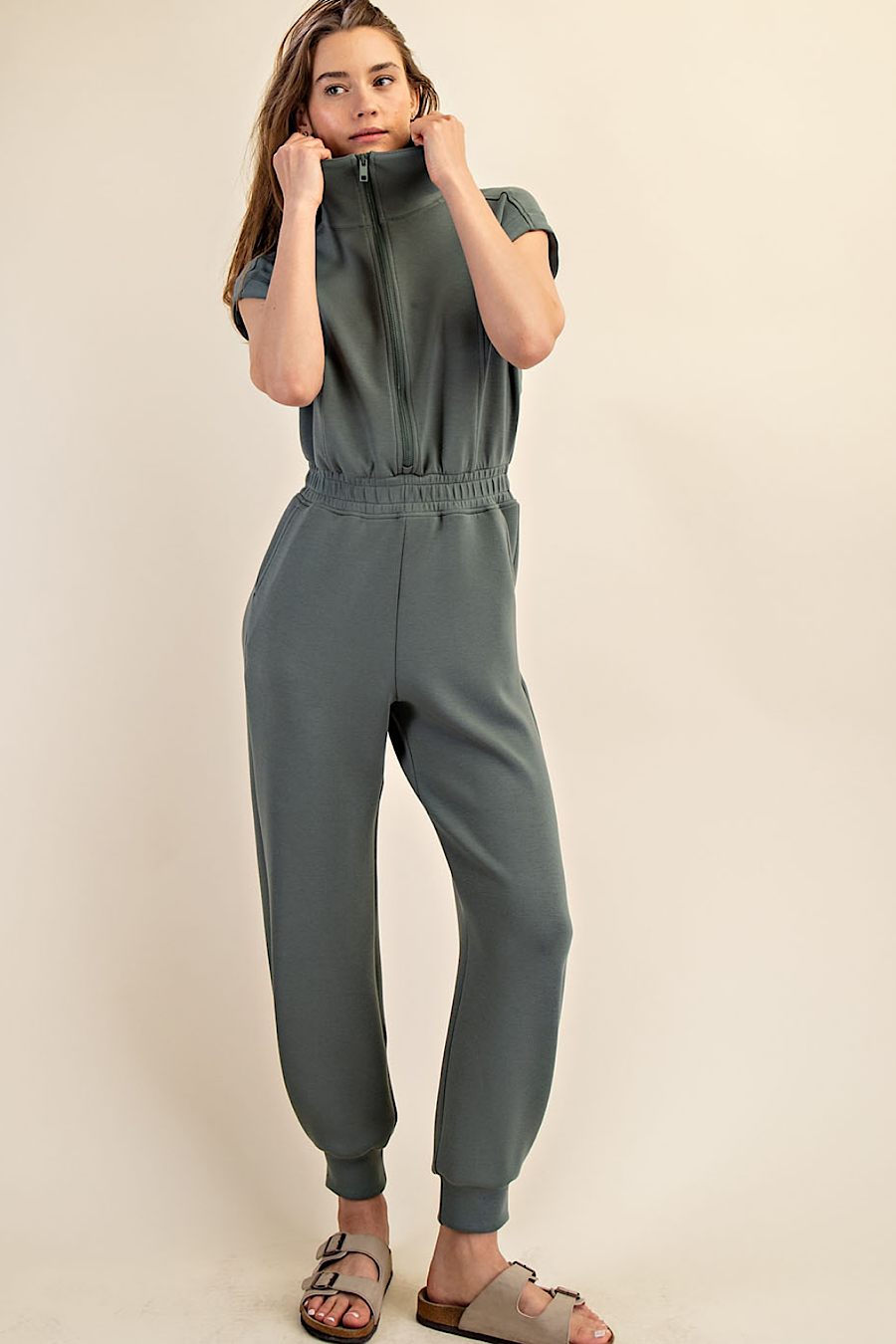 Mellow Mood Jogger Jumpsuit