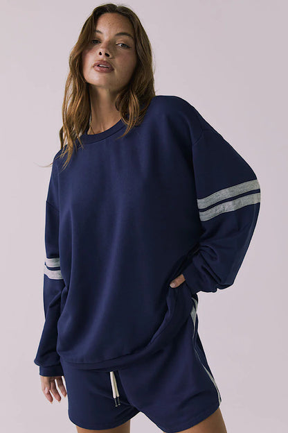 Chaser Brand Cornell Sapphire Sweatshirt