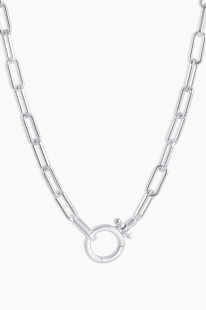 Gorjana Parker Chain Necklace in Silver