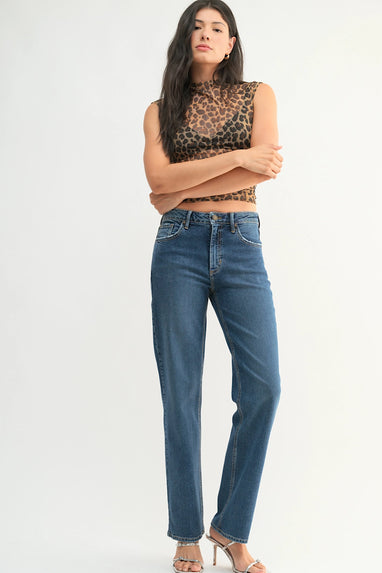 JBD Eden Straight High Rise Jeans