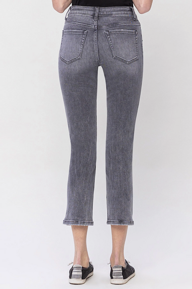 Grey Slim Straight Jeans