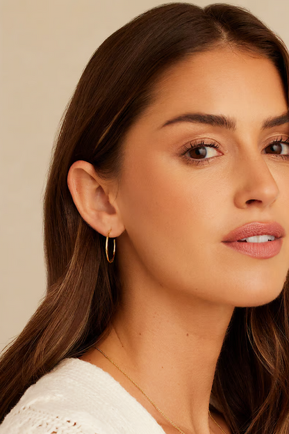 Gorjana Taner Small Hoop Earrings Gold
