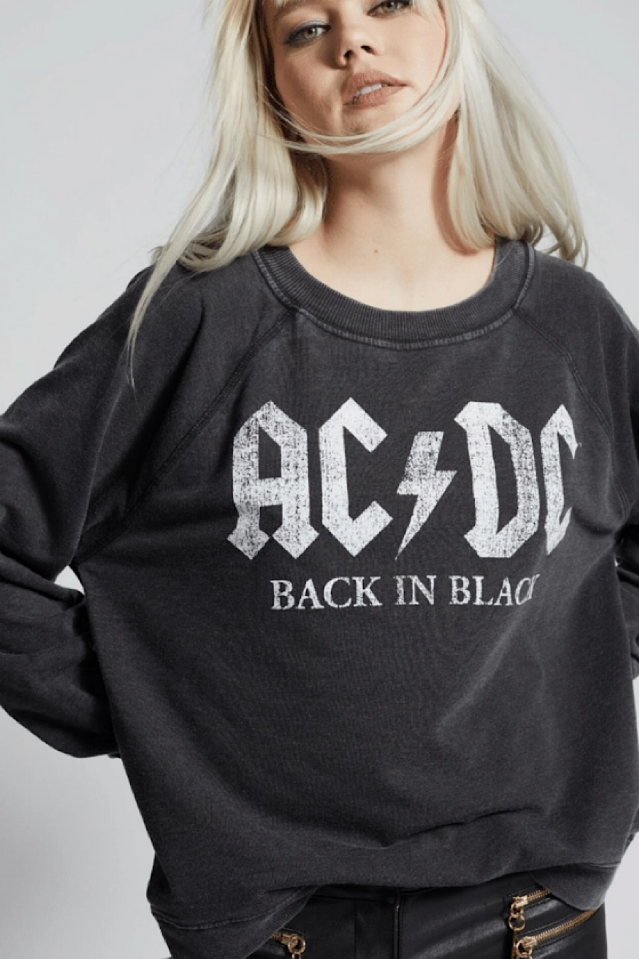 AC/DC Back in Black Sweatshirt