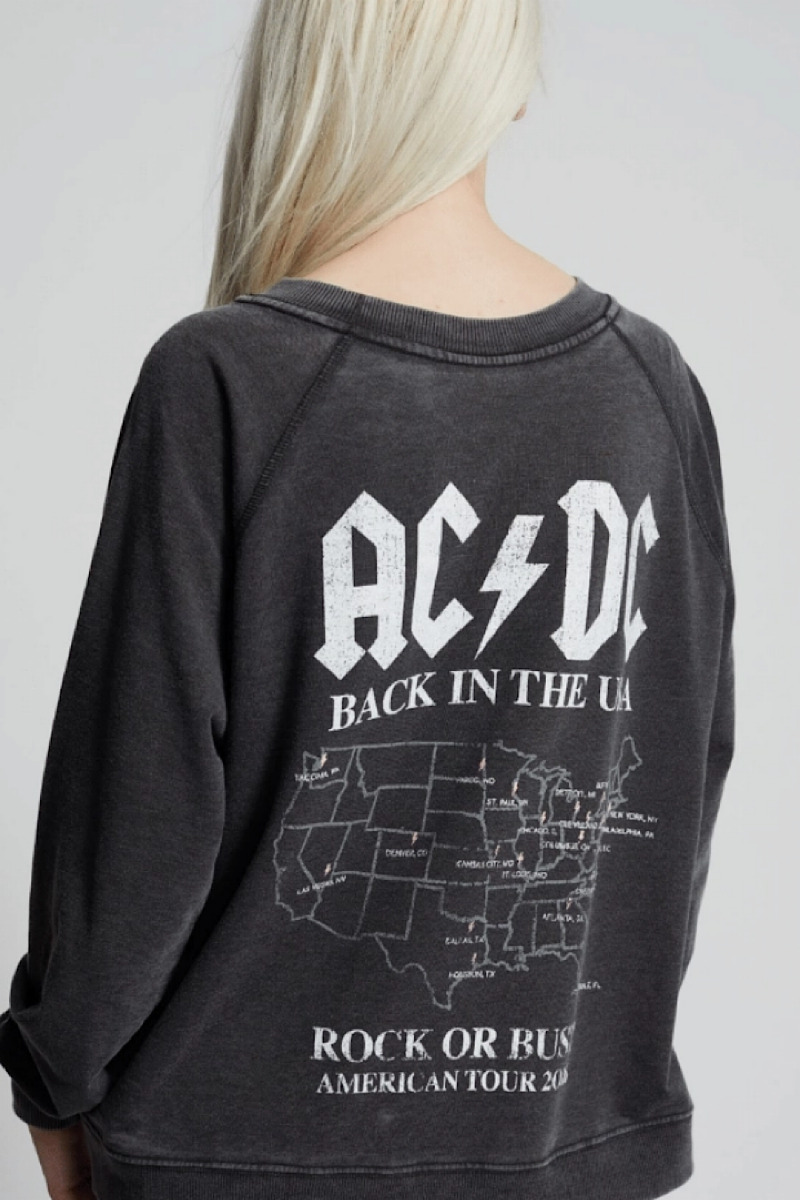 AC/DC Back in Black Sweatshirt
