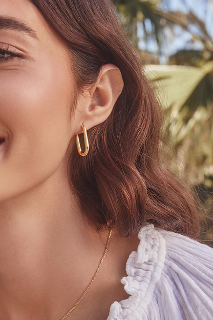 Gorjana Zoey Hoop Earrings Gold