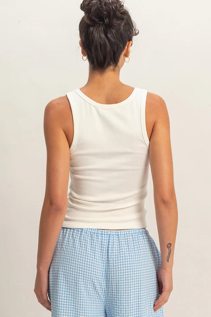 Scoop Neck Tank Top in 3 Colors!