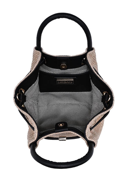 Selena Straw Crossbody Bag