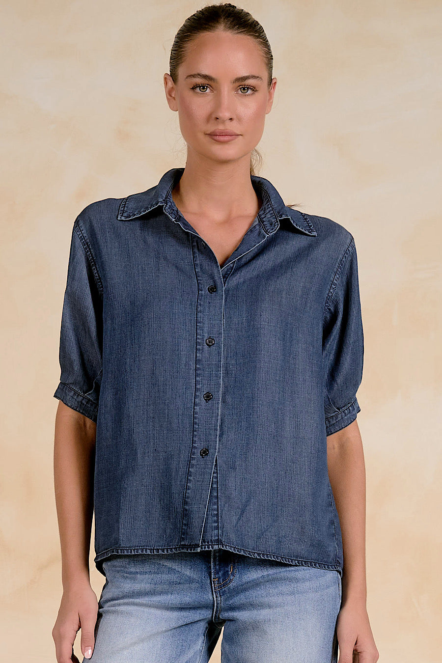 Hawthorne Denim Button Down Shirt