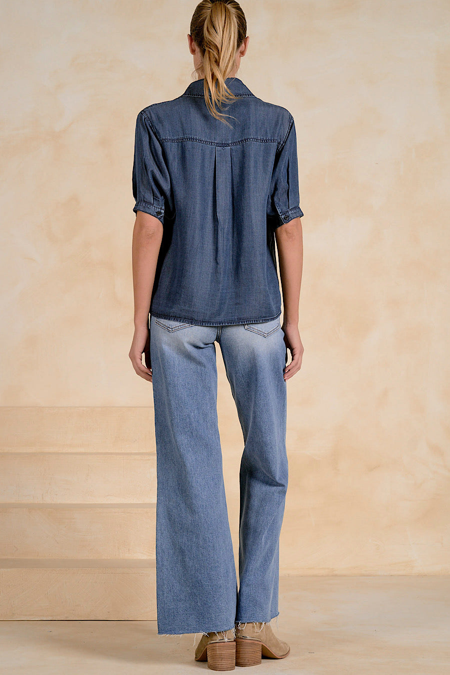 Hawthorne Denim Button Down Shirt