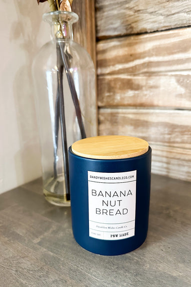 Ceramic Jar Candle in Banana Nut Bread