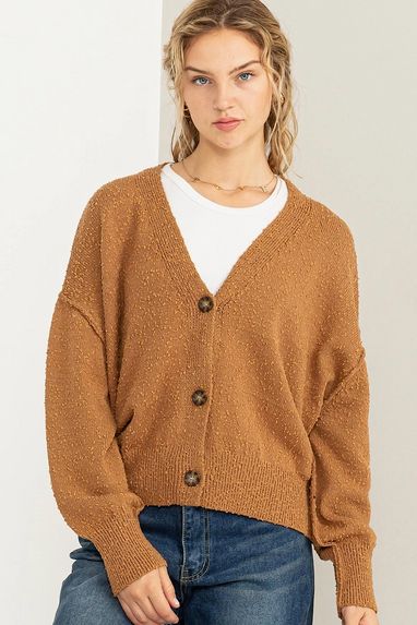 Feeling Toasty Cardigan Sweater