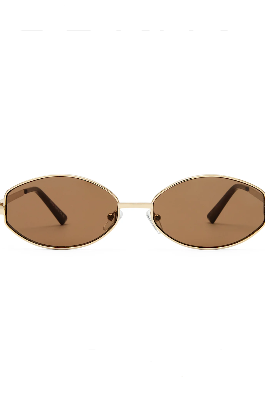 AIRE Objective Oval Sunglasses in Black, Brown or Gold
