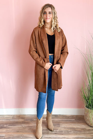 Reis Faux Suede Coat