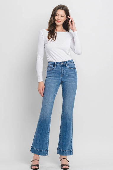 Blue Lotus Trouser Flare Jeans