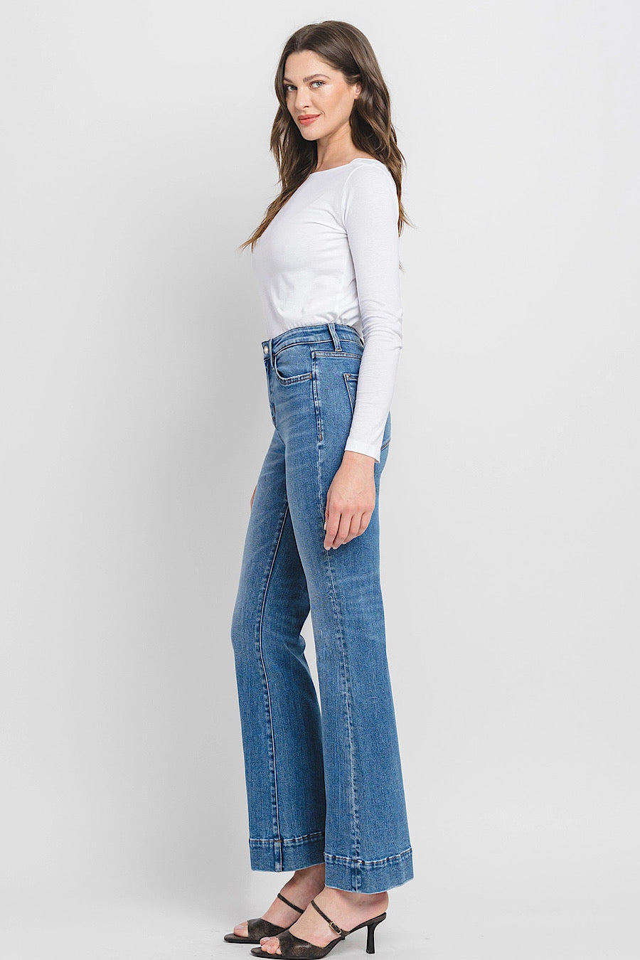 Blue Lotus Trouser Flare Jeans