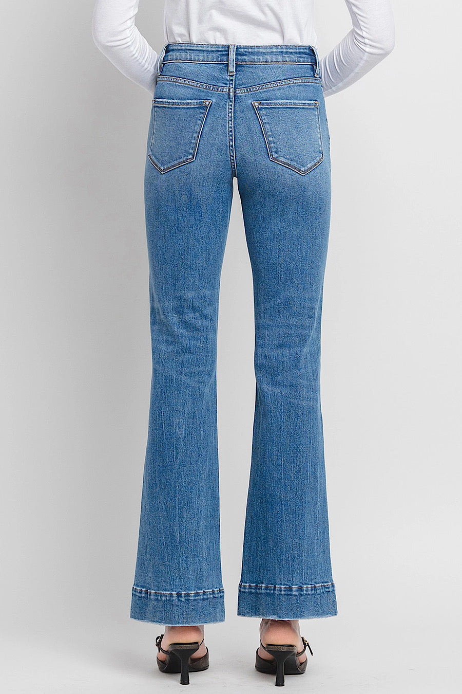 Blue Lotus Trouser Flare Jeans