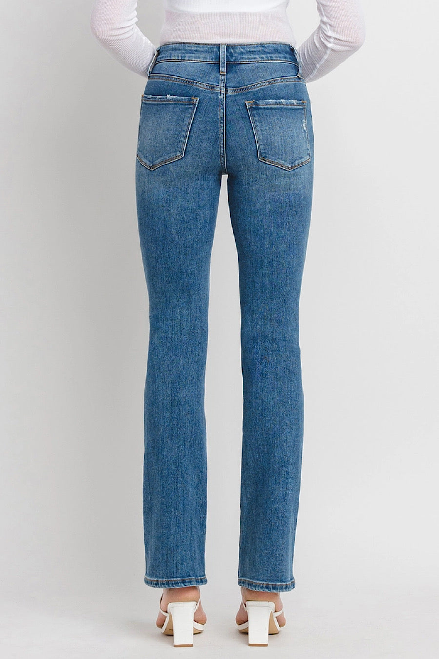Dorinda Slim Leg Bootcut Jeans