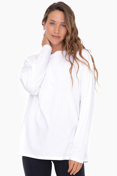 Joya Organic Cotton Top in White