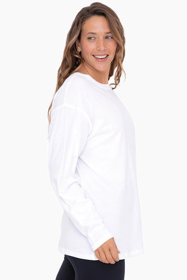 Joya Organic Cotton Top in White