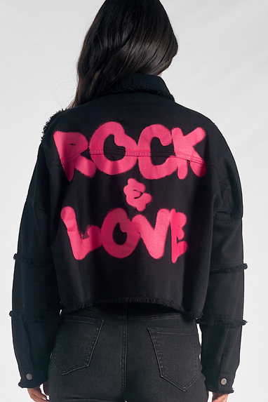 Rock & Love Graffiti Jacket