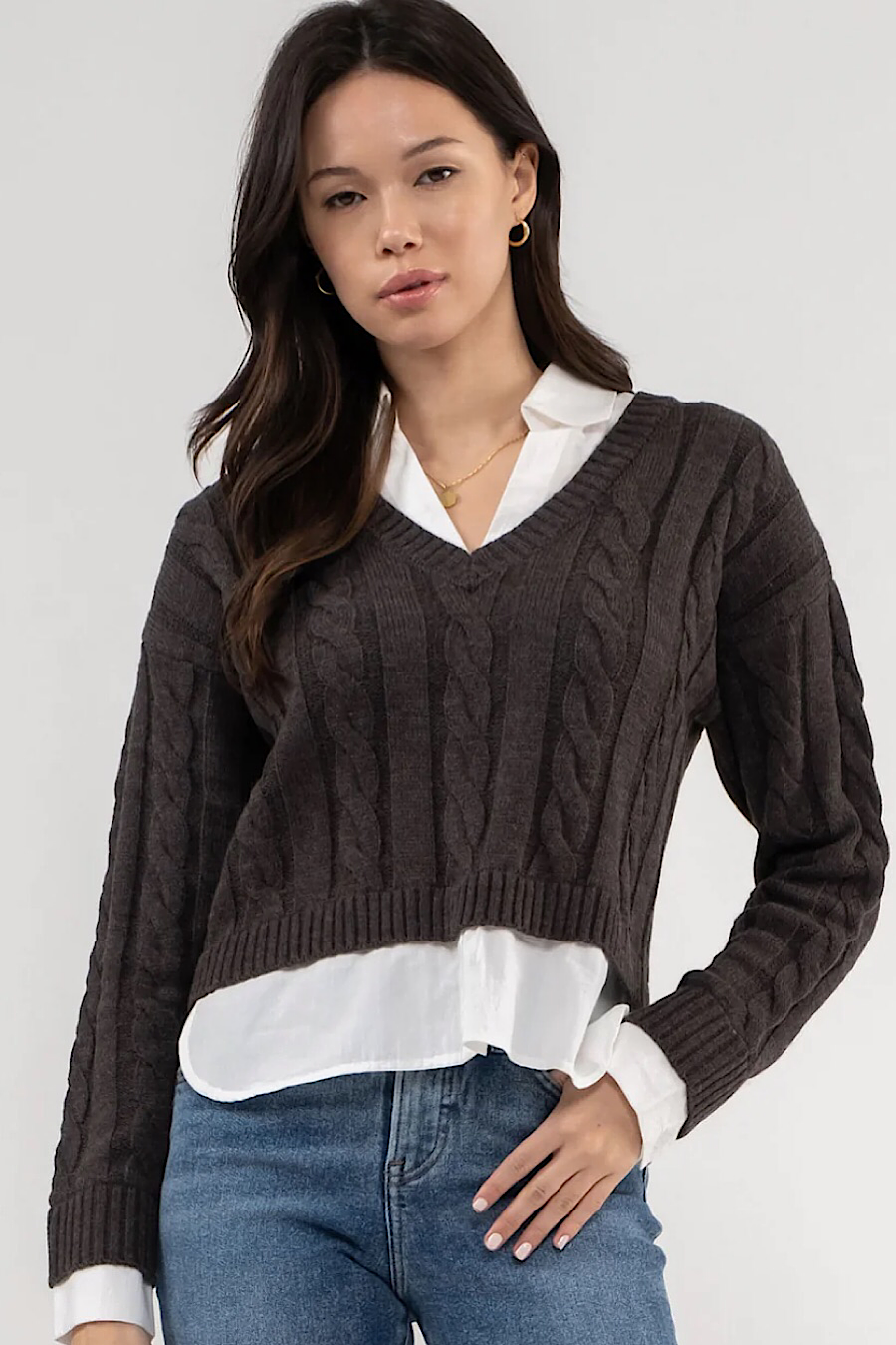 Goal Chaser Layered Sweater