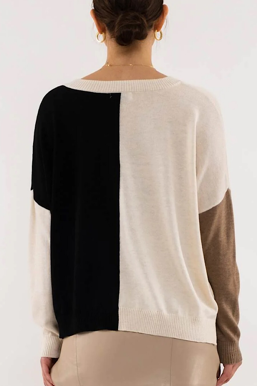 This or That Colorblock Top