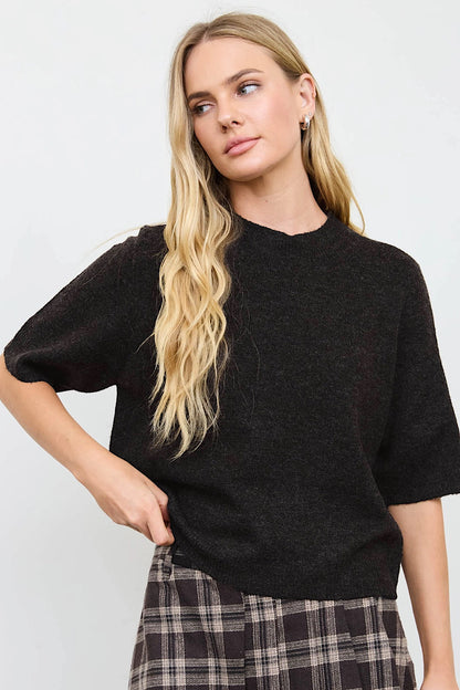 On a Whim Short Sleeve Sweater