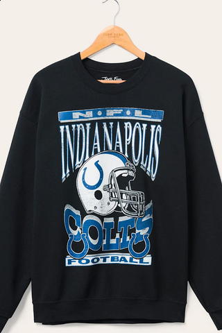 Junk Food NFL Indianapolis Colts Helmet Sweatshirt