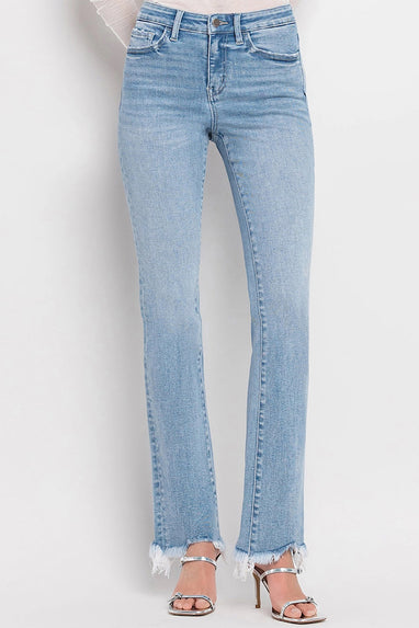 Blue Flame Slim Bootcut Jeans