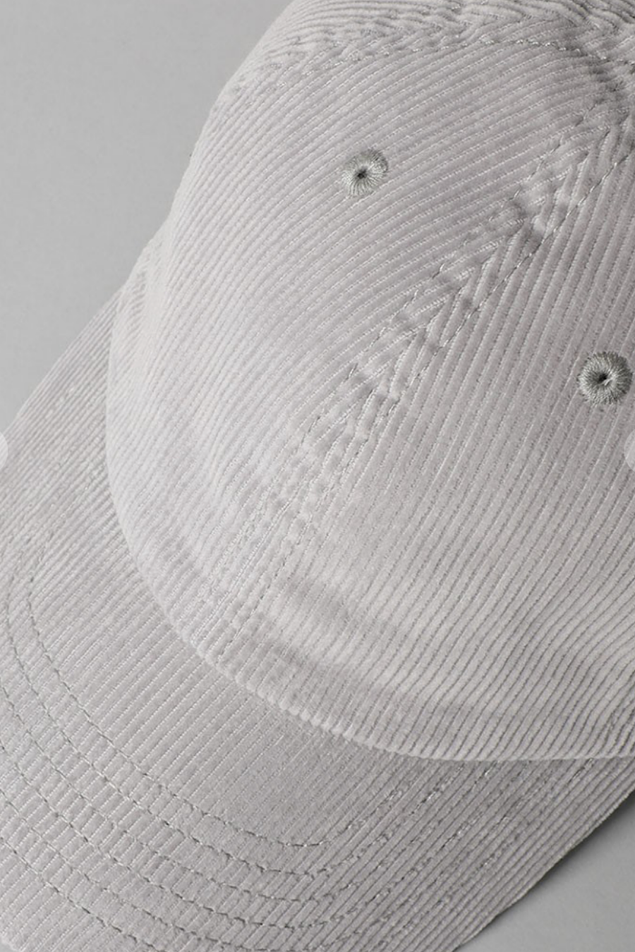 Corduroy Hat in Grey