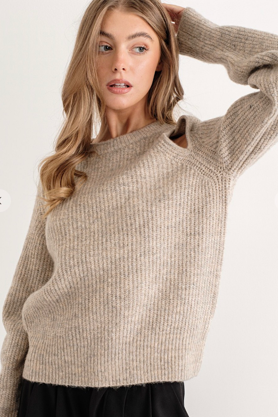 Helena Cutouot Sweater