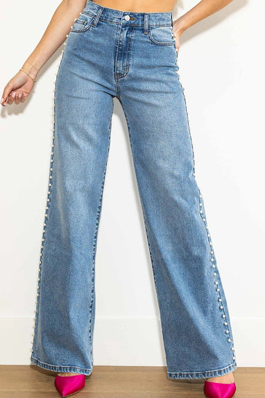 Pearls of Wisdom High Rise Jeans